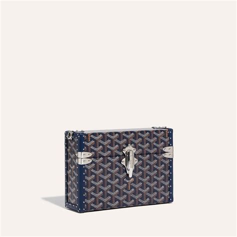 goyard clutch trunk bag